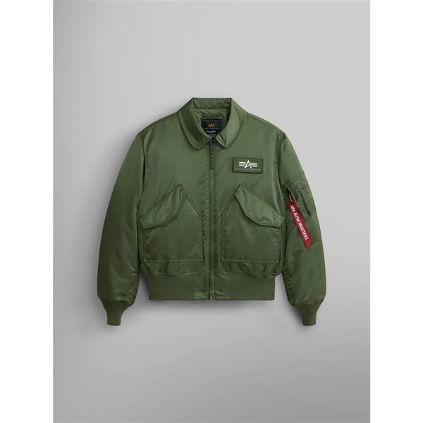 Alpha Industries Jacket CWU 45 sage green S Pilot Shop